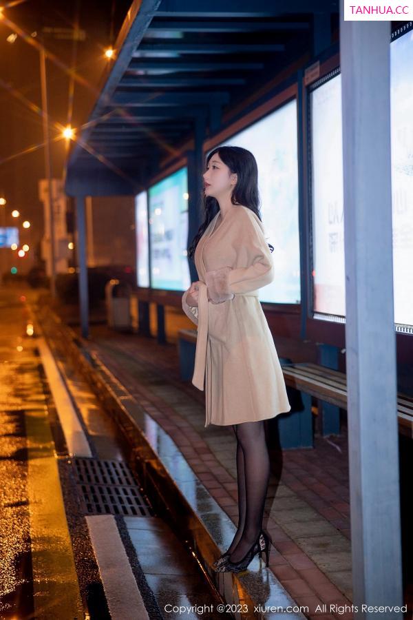 江真真  [XiuRen]高清写真图 2023.03.16 No.6424 江真真 黑丝美臀第59张图片